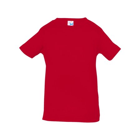 

RABBIT SKINS Infant 100% Cotton Jersey Short Sleeve Tee