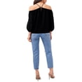 thumbnail image 4 of 1. State Long Sleeve High Neck Blouse W/ Chiffon Sleeves,Womens, 4 of 4