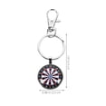 thumbnail image 2 of HEALEEP 2Ud Llaveros Dartboard Deportivos De Material Y Único Multicolor, 2 of 7