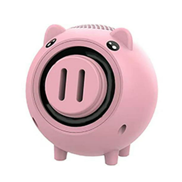 Bluetooth Speaker Cartoon Piggy Surround Stereo Sound Mini Portable  Wireless Loudspeaker Box for Mobile Phone 