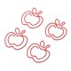thumbnail image 1 of 100 Piezas Divertidos Clips De Papel Con Forma De Fruta Construcción De Hierro Prevención De Óxido Paquete De 100 Ideal Para Organizar Documentos Y Papeles De Dibujo En La, 1 of 7