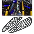 thumbnail image 4 of 2 uds cubierta de parrilla de filtro de admisión de aire de motocicleta para Negro Baoblaze Cubiertas de admisión de aire, 4 of 8