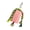 Pink, variant on lanema Engaging Bird Chewing Stone With Sound Function For Beak Maintenance And Mental Stimulation