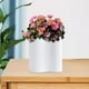 thumbnail image 3 of Jarrón de cerámica, jarrones decorativos, flores, adornos hidropónicos para comedor Blanco, 3 of 9
