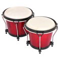 thumbnail image 1 of Wood Bongos, Percussion Instrument,  Pertormance  Durablle To Use Beginners School Drummer Lovers For Home, 1 of 8