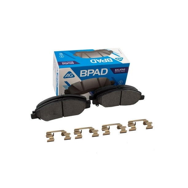 Balatas AG para Auto Delanteras para Nissan Tiida 2006 a 2018 4 Piezas Nuevas