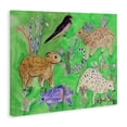thumbnail image 3 of Stupell Industries Quirky Meadow Animals Canvas Wall Art design by Melissa Wang, 30 x 40, 3 of 7