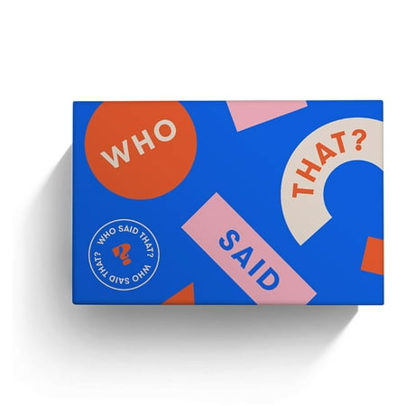 Who Said That? : A Game of Quotes 430 Cards (Book)