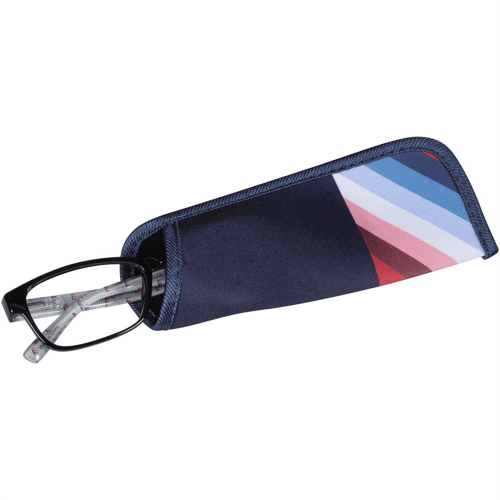 (2 pack) EV1 Skylar Black +1.75 Reading Glasses with Case