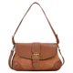 thumbnail image 1 of Bolso bandolera a la moda para mujer bolso cuadrado de PU de gran capacidad bolso cruzado elegante cierre de cerrojo con correa ajustable para viajes al aire libre, 1 of 9