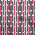 thumbnail image 1 of oneOone Viscose Chiffon Pink Fabric Geometric Sewing Fabric By The Yard Printed Diy Clothing Sewing Supplies 42 Inch Wide, 1 of 4