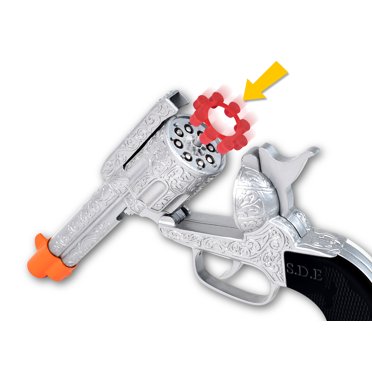 Nicky Bigs Novelties 23" Pump Action Dart Suction Cup Rifle – Western Cowboy Toy Gun