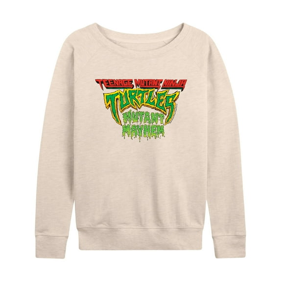 Teenage Mutant Ninja Turtles: Mutant Mayhem - Movie Logo - Plus Size - Women's Lightweight French Terry Long Sleeve Shirt