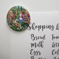 thumbnail image 2 of Alice in Wonderland Garden Party Kitchen Refrigerator Locker Button Magnet, 2 of 6