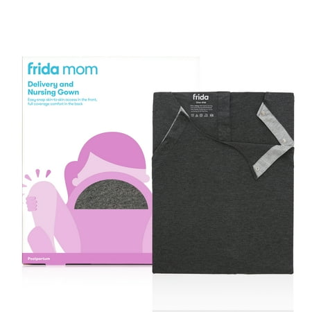 UPC: 0851877006677 | Frida Mom Labor and Delivery Gown Maternity and Postpartum Nursing Gown One Size