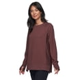 thumbnail image 3 of RBX Active Women's Lightweight French Terry Tunic Pullover, 3 of 5