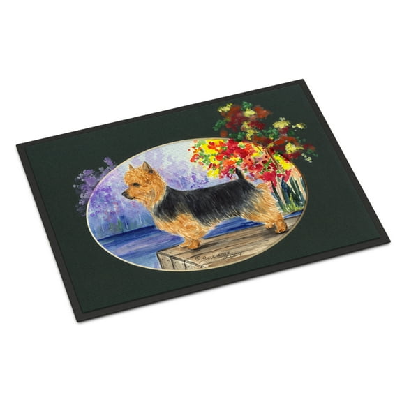 Carolines Treasures SS8046JMAT Australian Terrier Doormat 24x36 36"L x 24"W multicolor