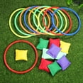 thumbnail image 4 of SHISUYAN 1 Set Bean Bag Toss Game Throwing Plaything Bean Bags Rings Party Games Teamwork Game Props, 4 of 8