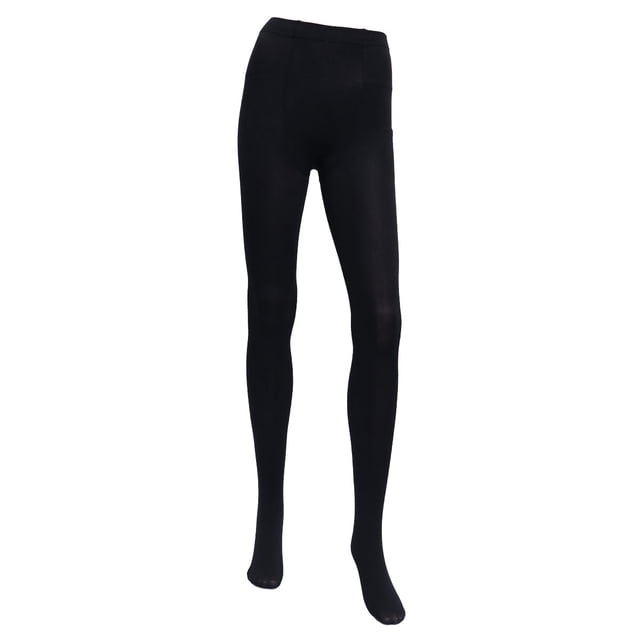 WASHWEPE Leggings Elásticos Y Gruesos Negros Para Mujer Ideales Para Usar Con Faldas Y Suéteres Largos