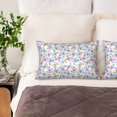 thumbnail image 4 of KLL Butterflies on Polka Dots Pattern Silk Pillowcase for Hair and Skin Standard Size 20"X 30" Soft Breathable Pillow Covers for Sleeping, 4 of 8