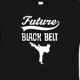 thumbnail image 4 of Inktastic Martial Arts Future Black Belt Karate Boys or Girls Baby T-Shirt, 4 of 5