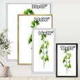 thumbnail image 4 of Designart Green Field Plant Foliage FLOAT FRAME WALL ART, 4 of 4