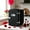 Black new, variant on "6-Can Mini Fridge - 1.06gal Portable Cooler & Warmer for Bedroom, Travel - Compact Storage for Food, Cosmetics - Light Beige/Black/Pink"