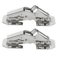 2024 2Set Buffer Hinge Bridge Shaped Damping Hinge Set for Closet