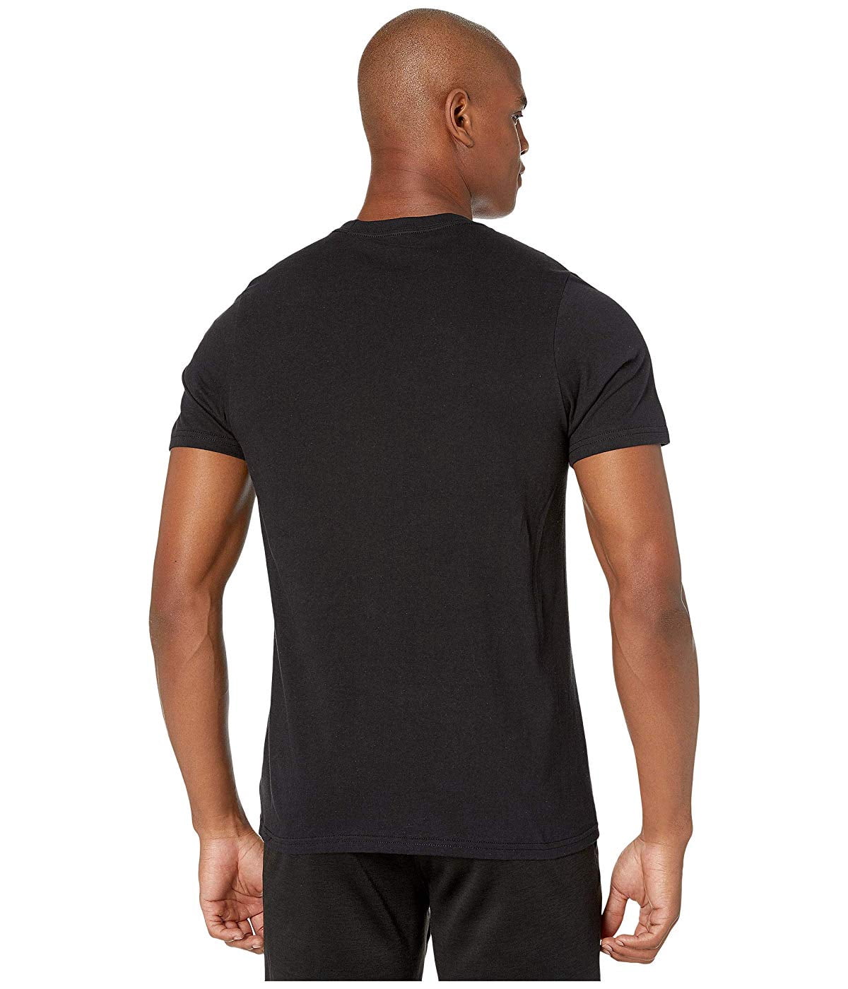 Adidas Men's Basic Bos Tee Sport Shirt T-Shirt Athletic Work Out (Black, S)