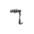 thumbnail image 1 of Rhino-Rack USA Bike Rack RBC053 2 Inch Receiver Hitch Mount; Holds 4 Bikes; Up To 132 Pound Weight Capacity; Cradle System With Straps; Foldable; Black, 1 of 7