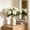 White, variant on Twfbrm Peonies Artificial Flowers, Various colors Simulated Silk Peonies Flowers with Long Stems, Faux Decorative Peonies Floral Arrangements for Home, Wedding, Decor