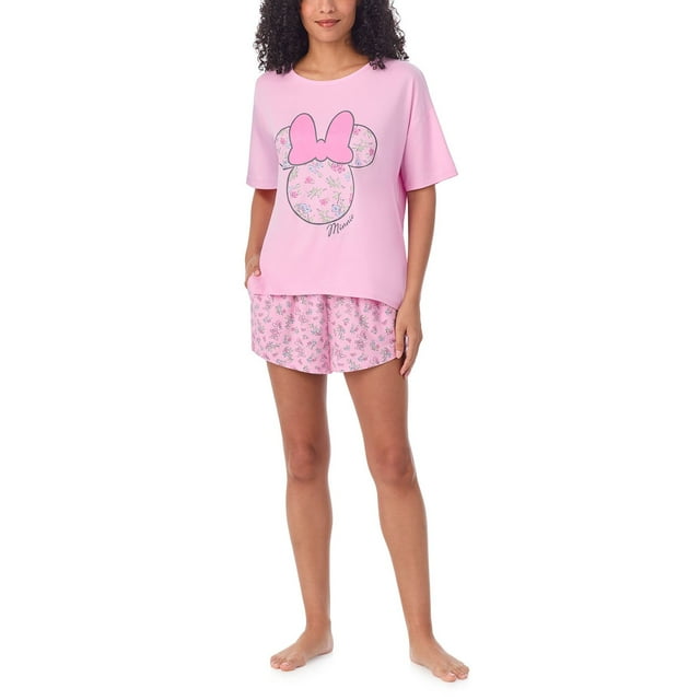 Character 2-Piece Short Sleeve and Short Pajama Set