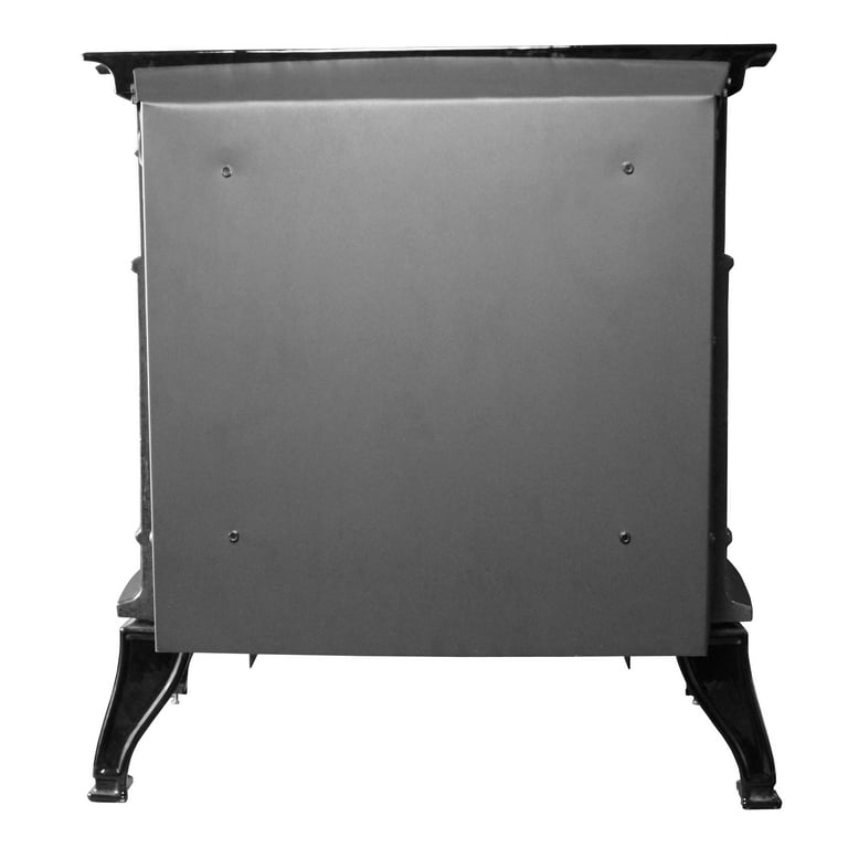 Ashley VF Cast Painted Flat Black Gas Stove (LP) - Walmart.com