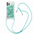 thumbnail image 1 of Funda FOXDOCK para iPhone 12 Pro Max con Cuerda Ajustable, Brillo Líquido, Protección Antigolpes y Lente – Ideal para Regalo, 1 of 6