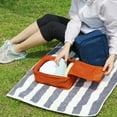 thumbnail image 3 of WINDLAND Ventilated Shoe Storage Organizer With Separate Storage Layers Oxfords Fabric Construction Bag For Sports Equipment, 3 of 19