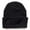BLACK, variant on Funny Alien Beanie Hat with Big Eyes - Cuffed Cool Graphic Beanies Knit Winter Hats Warm Soft Stretchy Daily Cap