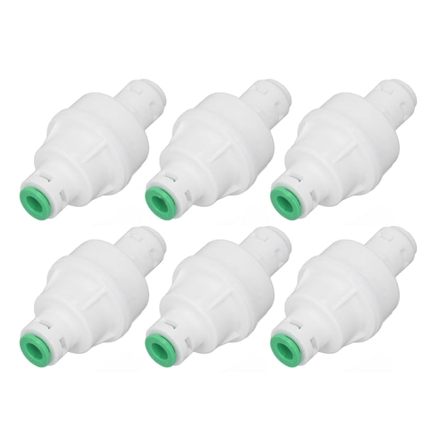 Válvula reductora de purificador, 10 piezas Purificador de agua reductora Válvula reductora de ajuste rápido Purificador de agua Regulador de presión Rendimiento probado