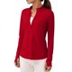 thumbnail image 1 of Craaazy Women Athletic Half Zip Top, Solid Color Long Sleeve Sun Protection Shirt, Slim Fit Stand Collar Top for Workout Gifts, 1 of 8