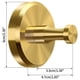 thumbnail image 3 of Gancho de acero inoxidable para ropa de baño sin taladro Gancho con ventosa para puerta Gancho resistente Gancho para montar en la pared, 3 of 7