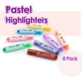 thumbnail image 6 of Mr. Pen No Smear Highlighters, Chisel-Point, Assorted Colors, 8 Count, 6 of 6