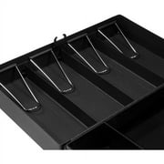 Barska Cash Box with 6-Compartment Tray and 4-Bill Holder