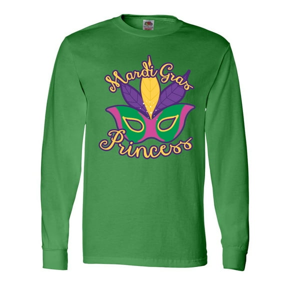 Inktastic Mardi Gras Princess Long Sleeve T-Shirt