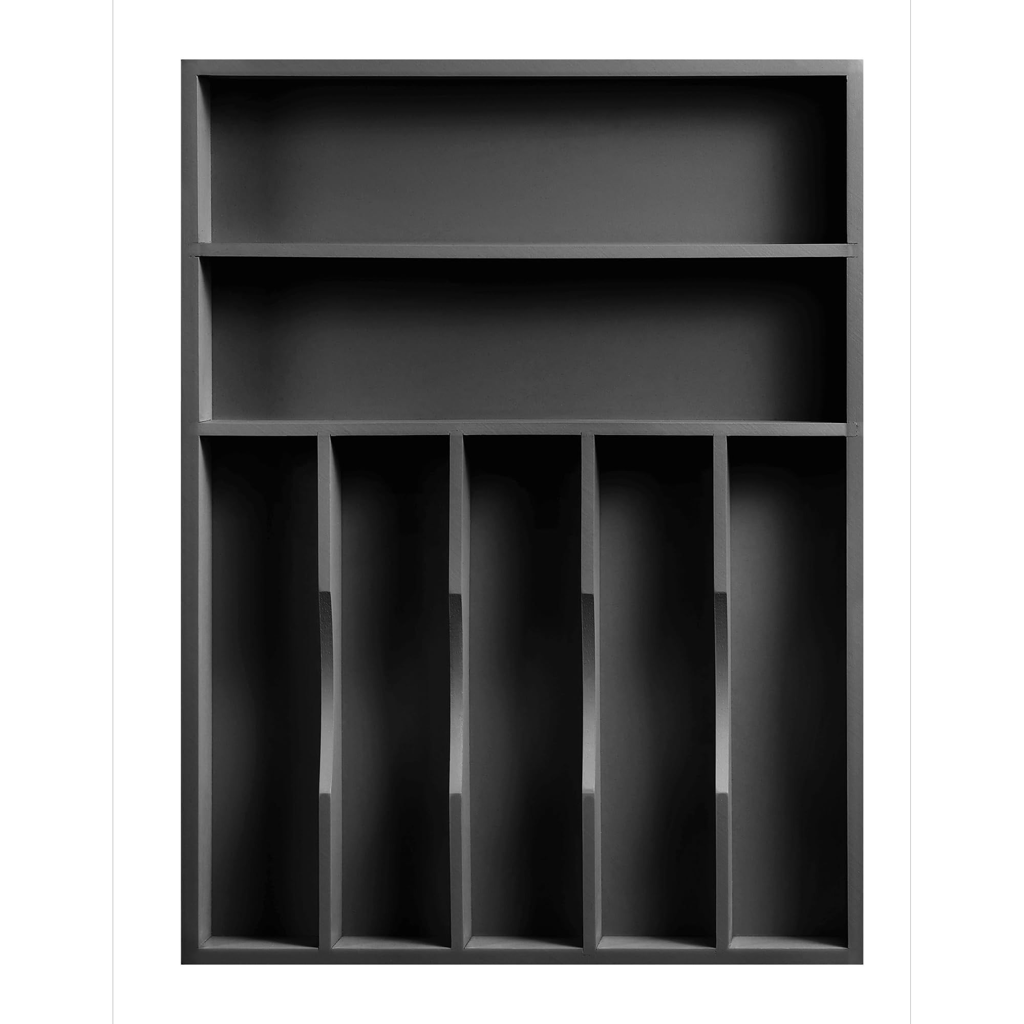 Silverware Organizer Drawer Organizer & Utensil Organizer Cutlery Tray with Dividers for Kitchen Utensils and Flatware