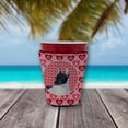 thumbnail image 2 of Rat Terrier Hearts Love and Valentines Day Red Cup Hugger, 2 of 4