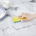 thumbnail image 3 of Full Circle Stretch Countertop Scrubber Sponges - Set of 4 - Cellulose and Recycled Plastic, 3 of 15
