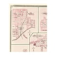 thumbnail image 4 of Historic City Map - Mount Vernon New Harmony Princeton Patoka Indiana - Baskin 1876, 4 of 4