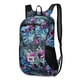 thumbnail image 1 of Mochila plegable colorida, impermeable, para exteriores, de gran capacidad, impresa, para viajes y deportes, 1 of 6