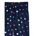 thumbnail image 3 of Wonder Nation Girls Holiday Long Sleeve Top and Wide Leg Pant Pajama Set, 2-Piece, Sizes 4-18 & Plus, 3 of 3