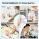 thumbnail image 3 of Ventilador De Escritorio, Portátil Usb Recargable Y Colgable Xtellar rosa, 3 of 4