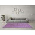 thumbnail image 3 of Ahgly Company Machine Washable Indoor Rectangle Abstract Blue Contemporary Area Rugs, 3' x 5', 3 of 4